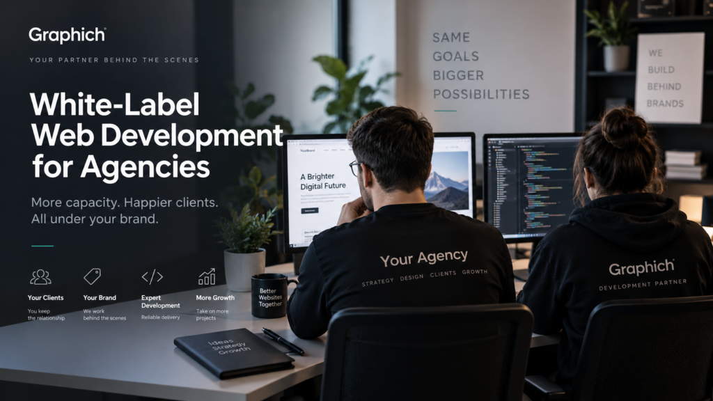 White-label web development partnership for agencies